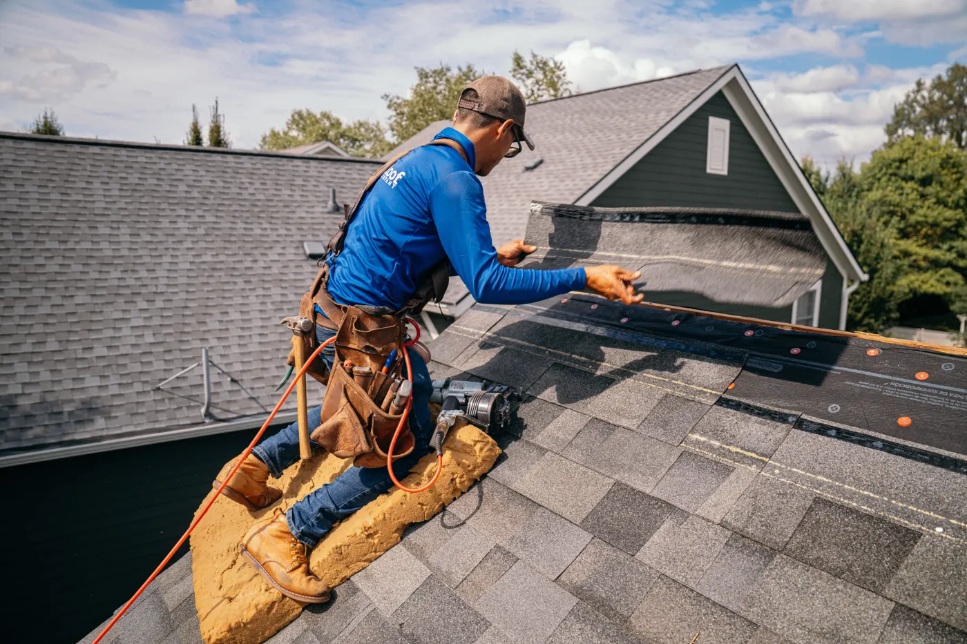 Manufacturer-certified roof installation in Spiceland