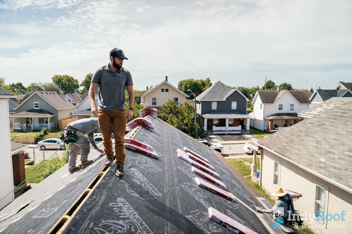 Roofing by Spiceland Roofing near Pendleton, IN