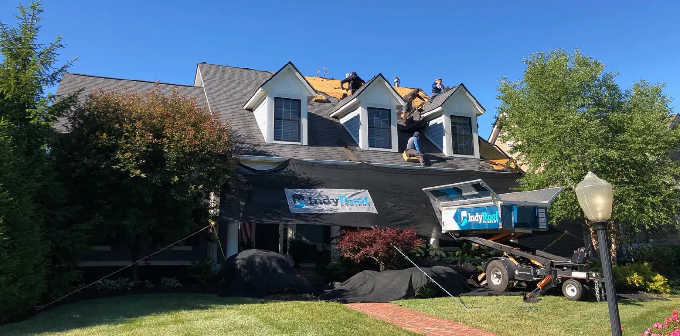 Roofing by Spiceland Roofing near Yorktown, IN
